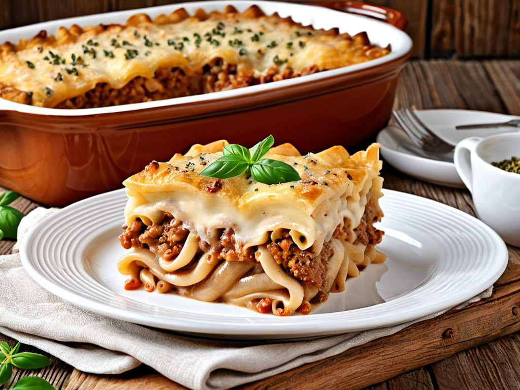 Паститсио (Греческая запеканка с макаронами)
