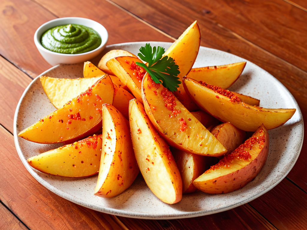 Картофельные дольки с паприкой (Potato Wedges)