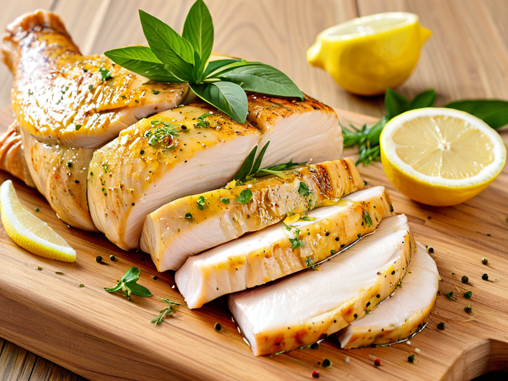 Маринад для индейки с лимоном и пряностями