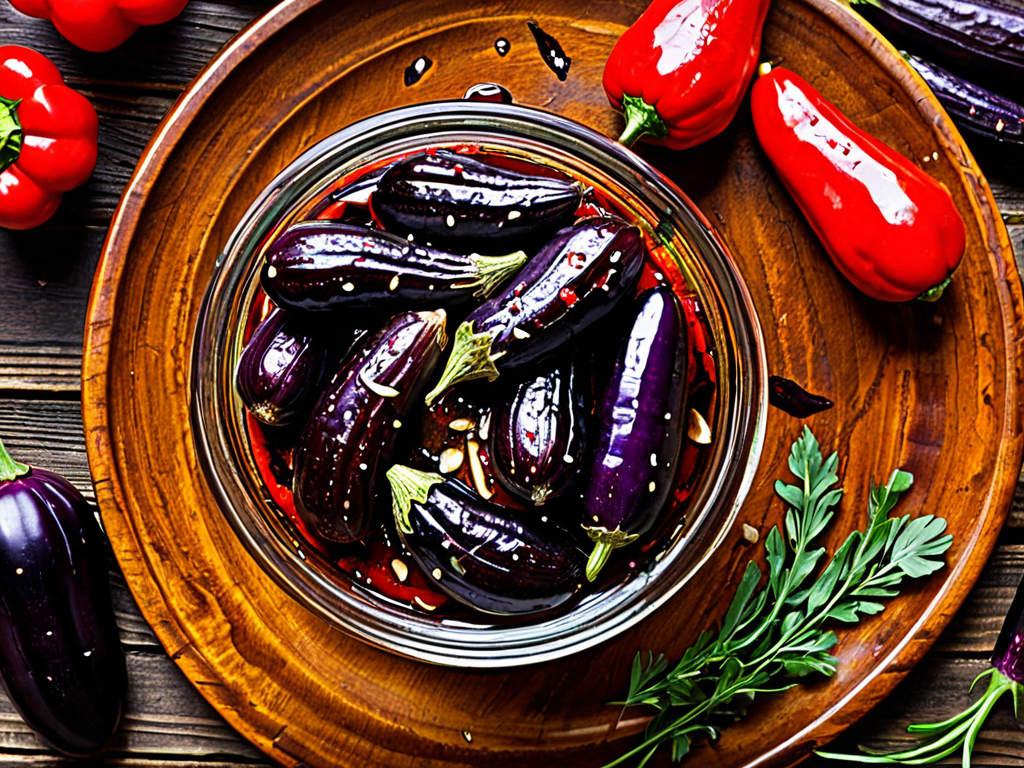 Баклажаны по-армянски — заготовка на зиму с острым вкусом